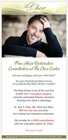 Free Hair Restoration Consultation